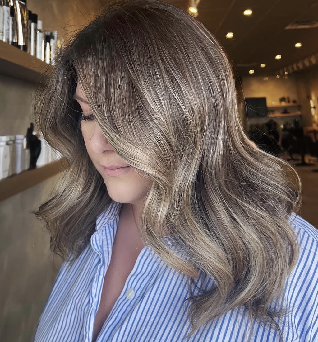 Dimensional highlights and softly shaped layers by Ciara Monèt in Sarasota