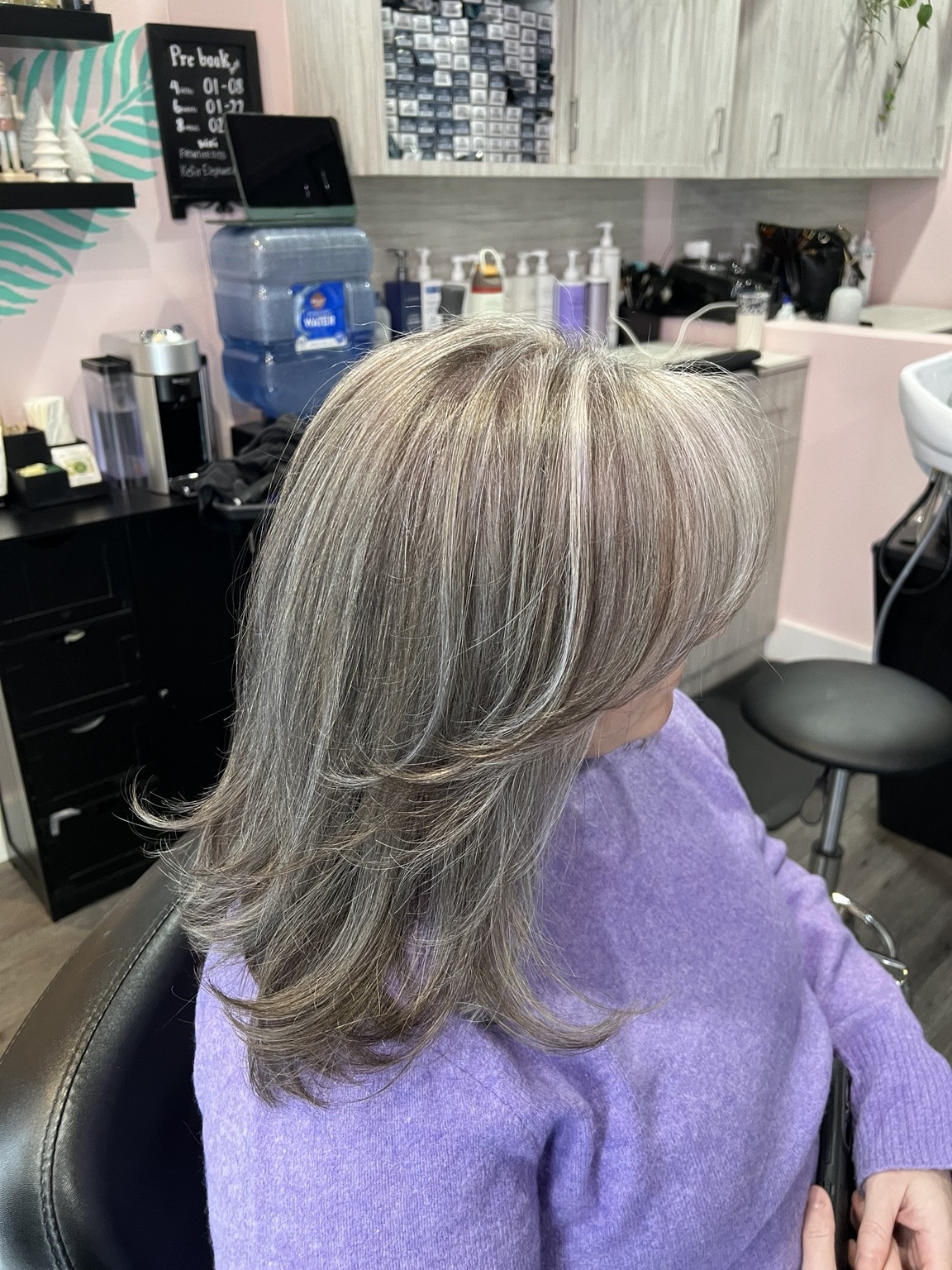 Silver dimension with soft layered movement